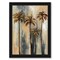 Hr Palm Trees Ii by Debra Van Swearingen Black Framed Print 8x10 - Americanflat